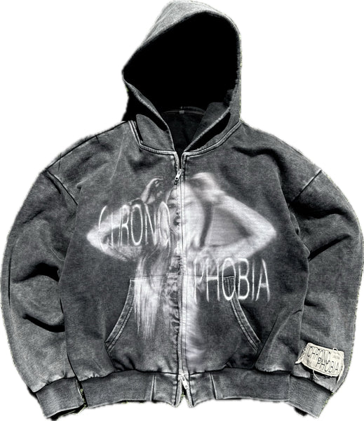 CHRONO) FADE, double zip up – Phobia Threads