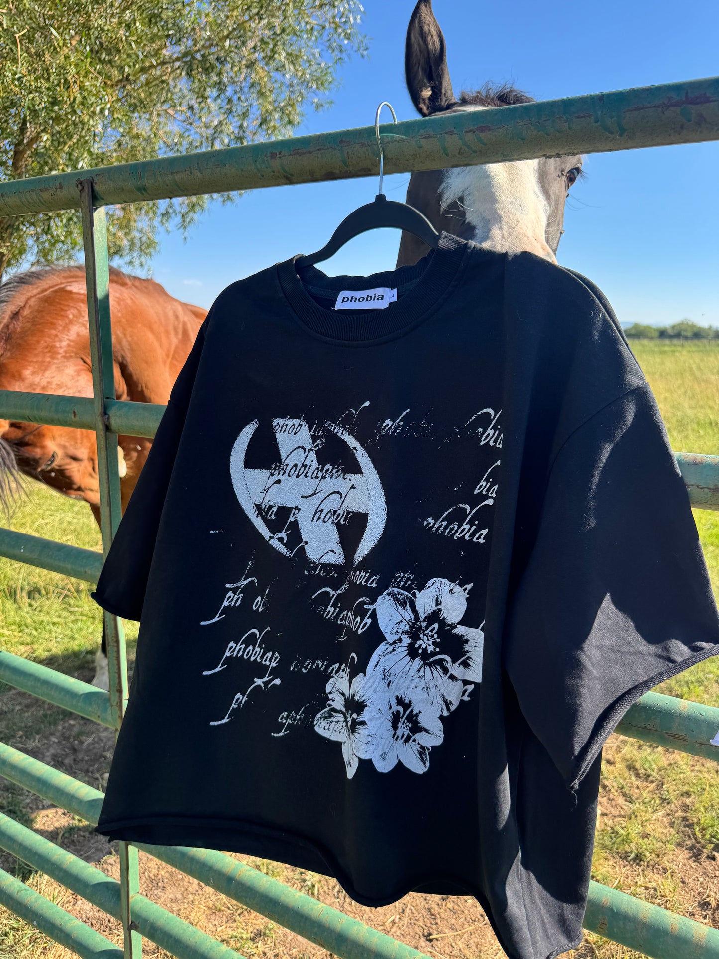 SCRIPTURE (coal), raw tee