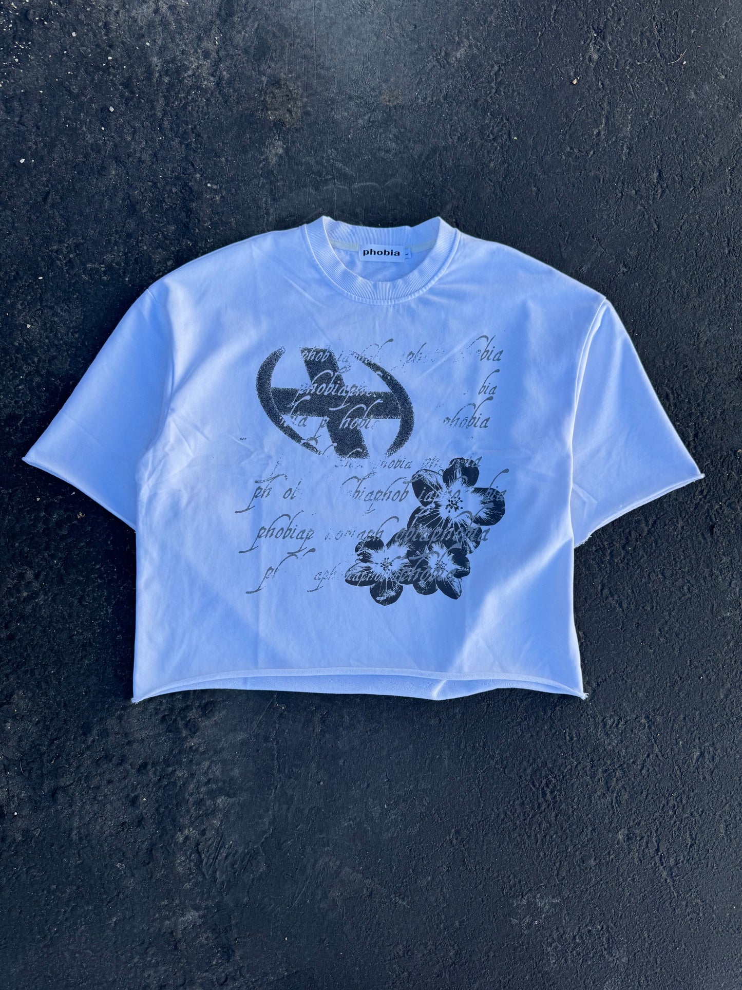 SCRIPTURE (ivory), raw tee