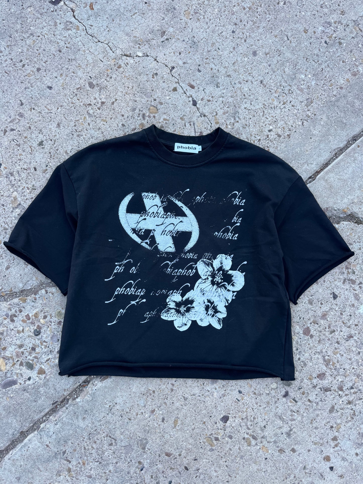 SCRIPTURE (coal), raw tee